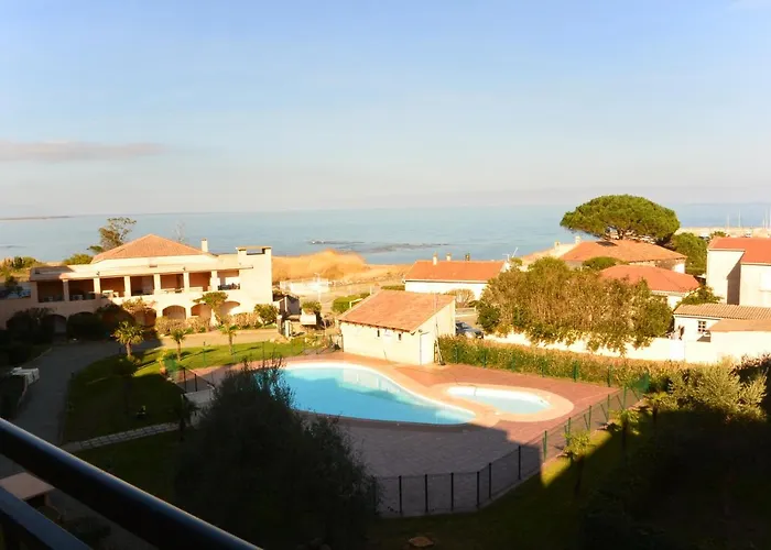 Palmeraie 406- Vue Piscine- Clim- Proche Et Commerces Appartamento